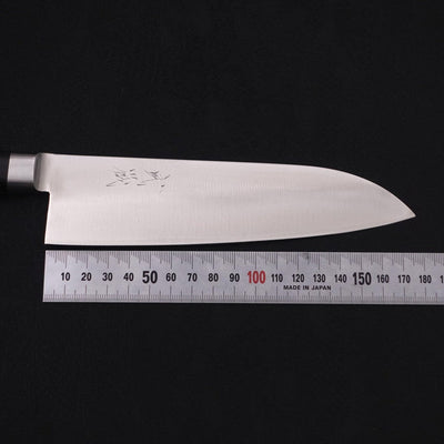 Santoku VG-1 Polished Western Handle 175mm-Polished-VG-1-Western Handle-[Musashi]-[Japanese-Kitchen-Knives]
