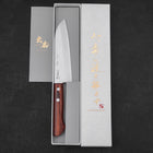 Santoku VG-1 Polished Western Mahogany Handle 140mm (5.5”)-[Musashi]-[Japanese-Kitchen-Knives]