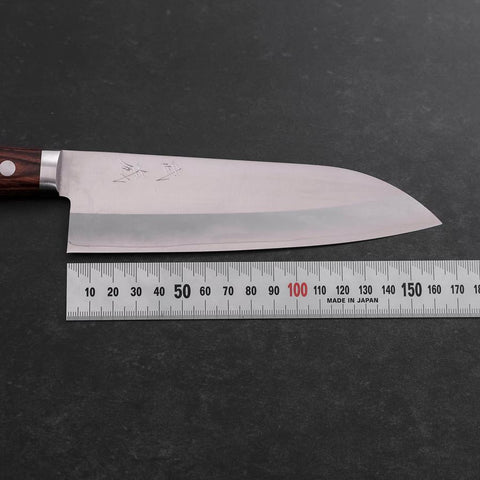Santoku VG-1 Polished Western Mahogany Handle 165mm (6.5”)-[Musashi]-[Japanese-Kitchen-Knives]