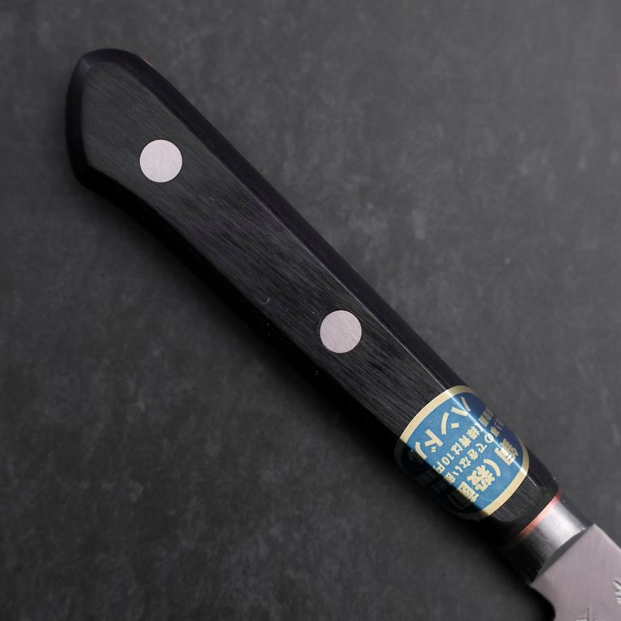 Santoku VG-1 Polished Western Orange Inlay Handle 135mm-[Musashi]-[Japanese-Kitchen-Knives]