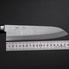 Santoku VG-1 Tsuchime Western Mahogany Handle 180mm-[Musashi]-[Japanese-Kitchen-Knives]