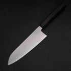 Santoku VG-10 Damascus Ashwood Handle 165mm (6.5”)-[Musashi]-[Japanese-Kitchen-Knives]