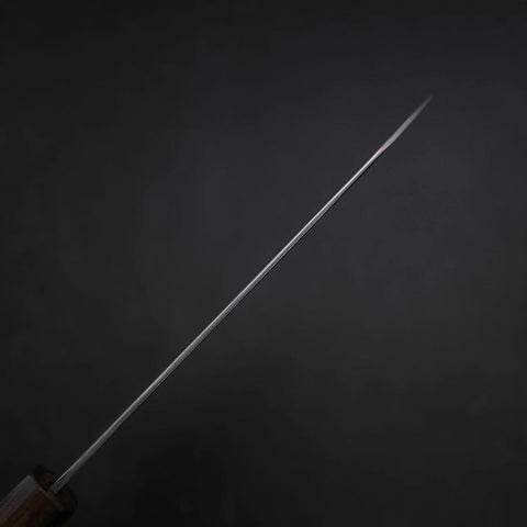 Santoku VG-10 Damascus Ashwood Handle 165mm (6.5”)-[Musashi]-[Japanese-Kitchen-Knives]