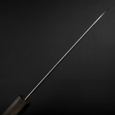 Santoku VG-10 Damascus Ashwood Handle 170mm-[Musashi]-[Japanese-Kitchen-Knives]