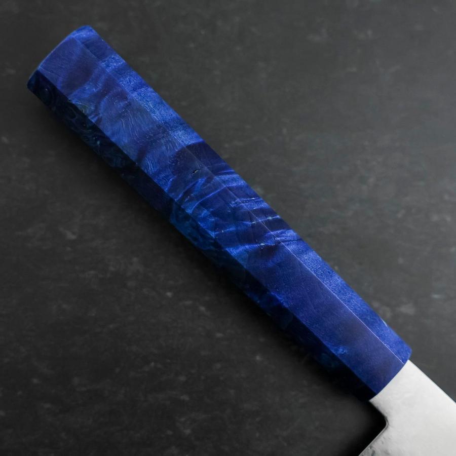 三徳 VG-10 ダマスカス ブルーバーチ柄 180mm – MUSASHI
