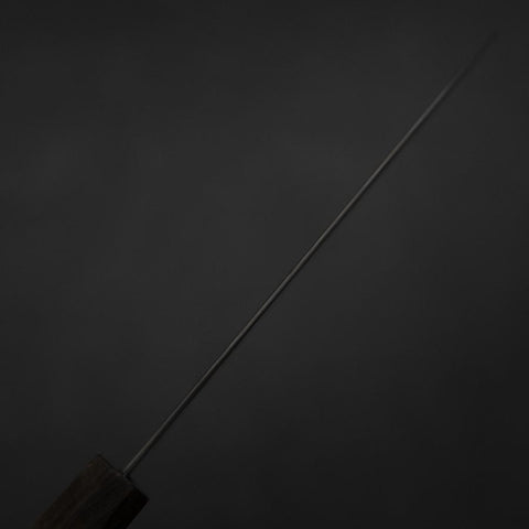 Santoku VG-10 Damascus Brown Birch Handle 165mm-[Musashi]-[Japanese-Kitchen-Knives]