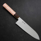 Santoku VG-10 Damascus Buffalo Light Pink Maple Handle 180mm (7”)-[Musashi]-[Japanese-Kitchen-Knives]