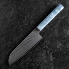 Santoku VG-10 Damascus Coral Shore Handle 165mm (6.5”)-[Musashi]-[Japanese-Kitchen-Knives]