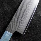 Santoku VG-10 Damascus Coral Shore Handle 165mm-[Musashi]-[Japanese-Kitchen-Knives]