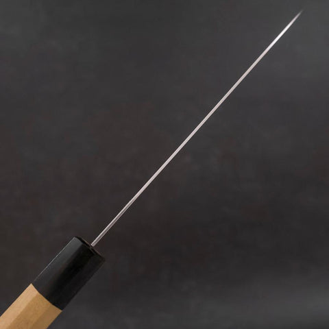 Santoku VG-10 Damascus Double Buffalo Capped Magnolia Handle 180mm (7”)-[Musashi]-[Japanese-Kitchen-Knives]