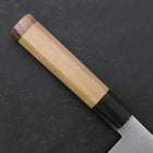 Santoku VG-10 Damascus Double Buffalo Capped Magnolia Handle 180mm (7”)-[Musashi]-[Japanese-Kitchen-Knives]