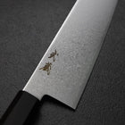 Santoku VG-10 Damascus Ebony Handle 180mm (7”)-[Musashi]-[Japanese-Kitchen-Knives]