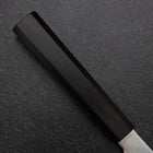 Santoku VG-10 Damascus Ebony Handle 180mm (7”)-[Musashi]-[Japanese-Kitchen-Knives]