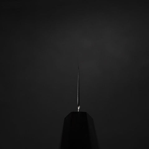 Santoku VG-10 Damascus Ebony Handle 180mm-[Musashi]-[Japanese-Kitchen-Knives]