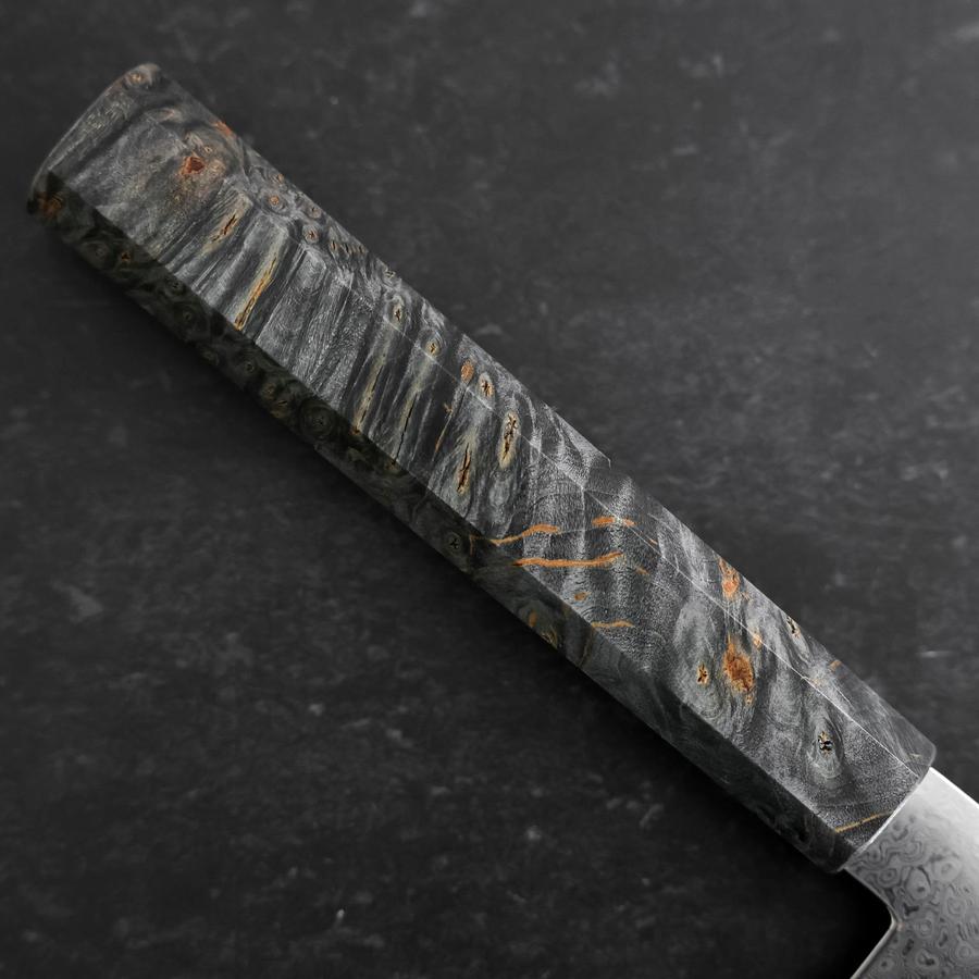 Santoku VG-10 Damascus Gray Birch Handle 180mm (7”) – MUSASHI