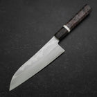 Santoku VG-10 Damascus Maple Handle 180mm (7”)-[Musashi]-[Japanese-Kitchen-Knives]