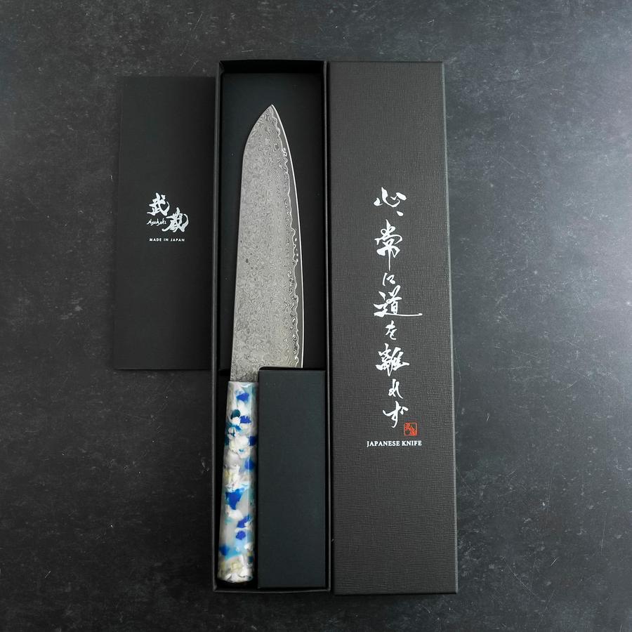 三徳 VG-10 ダマスカス 桜柄 165mm – MUSASHI