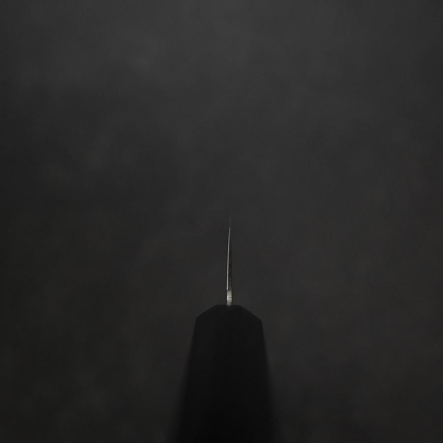 Santoku VG-10 Damascus Shitan Handle 130mm-[Musashi]-[Japanese-Kitchen-Knives]