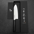 Santoku VG-10 Damascus Shitan Handle 170mm-[Musashi]-[Japanese-Kitchen-Knives]