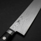 Santoku VG-10 Damascus Western Black Cherry Handle 175mm (6.8”)-[Musashi]-[Japanese-Kitchen-Knives]