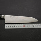 Santoku VG-10 Damascus Western Black Cherry Handle 175mm (6.8”)-[Musashi]-[Japanese-Kitchen-Knives]