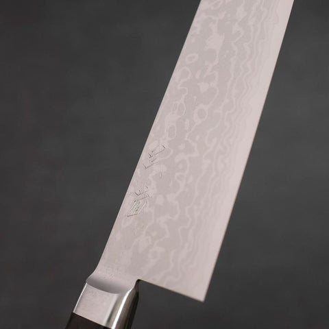 Santoku VG-10 Damascus Western Black Handle 170mm (6.7”)-[Musashi]-[Japanese-Kitchen-Knives]