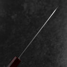 Santoku VG-10 Damascus Yamanaka Red Urushi Handle 165mm (6.5”)-[Musashi]-[Japanese-Kitchen-Knives]