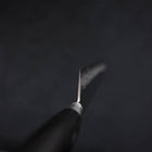 Santoku VG-10 Mirror Tsuchime Damascus Western Black Handle 180mm (7”)-[Musashi]-[Japanese-Kitchen-Knives]