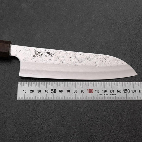 Santoku VG-10 Nashiji Wenge Handle 165mm-[Musashi]-[Japanese-Kitchen-Knives]