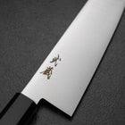 Santoku VG-10 Polished Ebony Handle 170mm-[Musashi]-[Japanese-Kitchen-Knives]