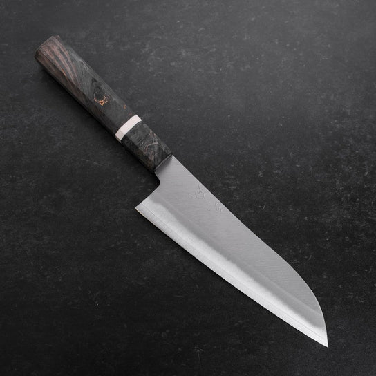 Santoku VG-10 Polished Maple Handle 180mm (7”)