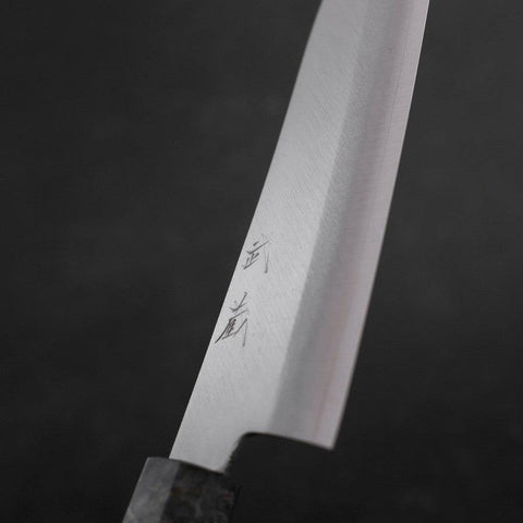 Santoku VG-10 Polished Maple Handle 180mm-[Musashi]-[Japanese-Kitchen-Knives]
