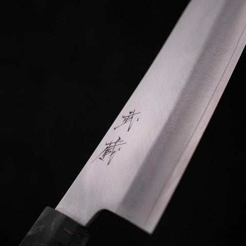 Santoku VG-10 Polished Marbled Maple Handle 150mm (5.9”)-[Musashi]-[Japanese-Kitchen-Knives]