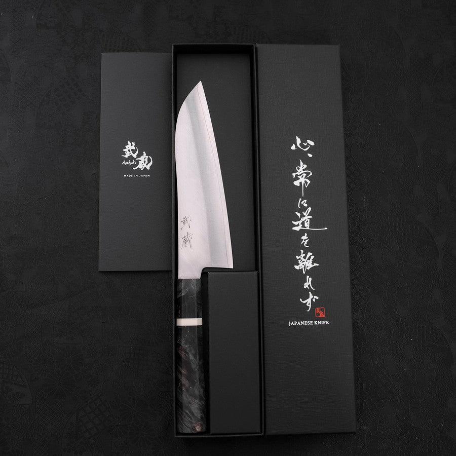 三徳 VG-10 磨き 桜柄 175mm – MUSASHI