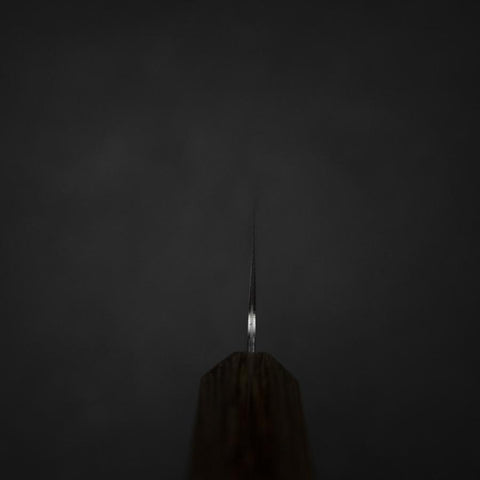 Santoku VG-10 Polished Ovangkol Handle 180mm-[Musashi]-[Japanese-Kitchen-Knives]