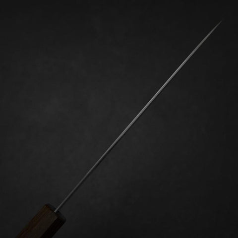 Santoku VG-10 Polished Ovangkol Handle 180mm-[Musashi]-[Japanese-Kitchen-Knives]