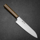 Santoku VG-10 Polished Ovangkol Handle 180mm-[Musashi]-[Japanese-Kitchen-Knives]