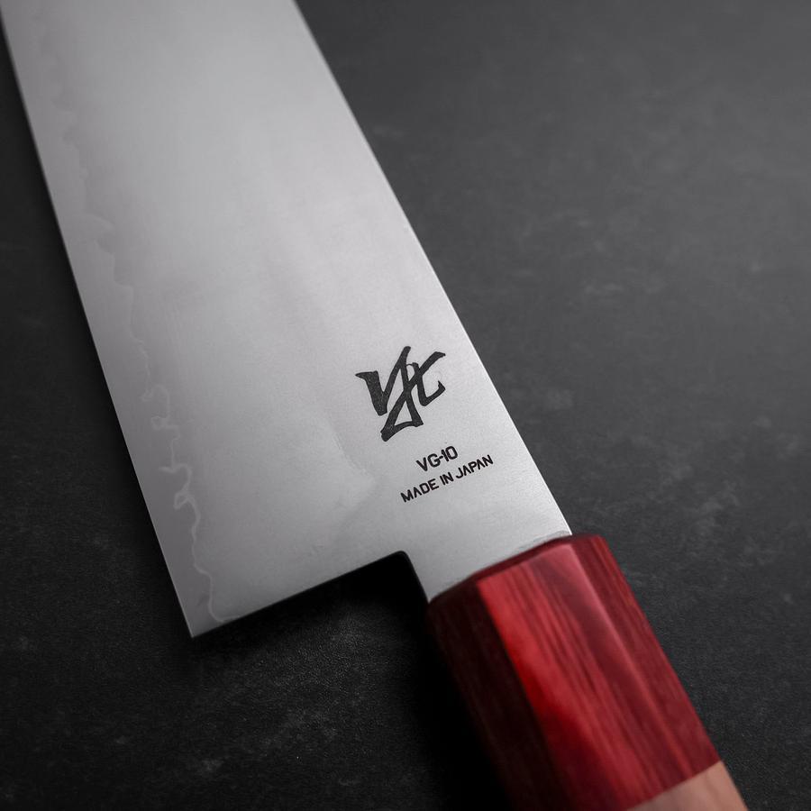 Santoku VG-10 Polished Red Walnut Handle 180mm (7”) – MUSASHI