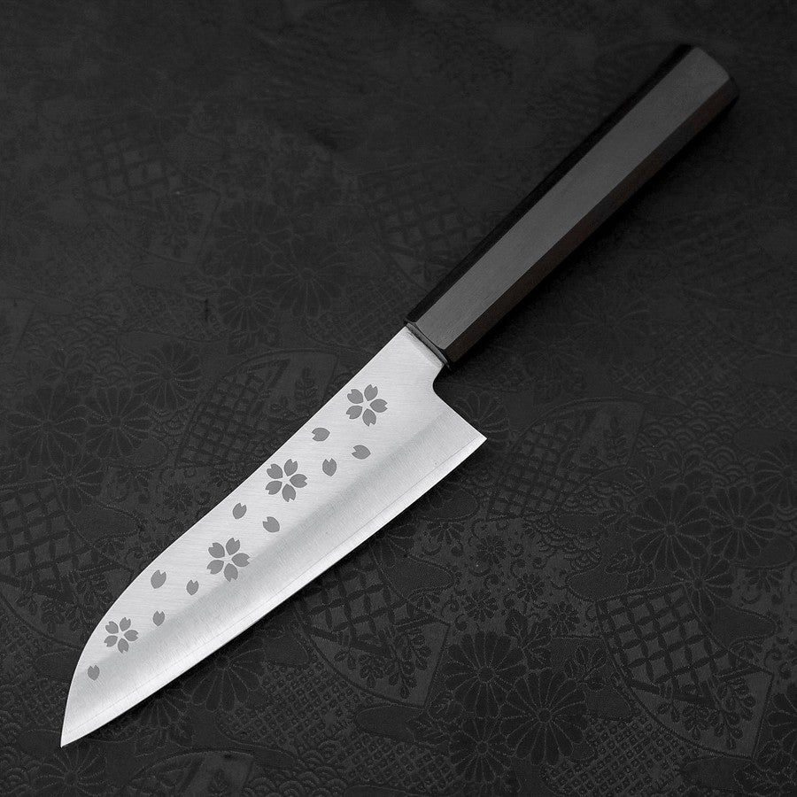 三徳 VG-10 磨き 桜 黒檀柄 150mm – MUSASHI