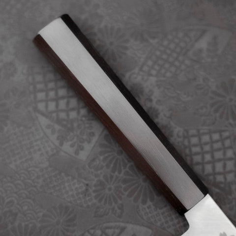 Santoku VG-10 Polished Sakura Ebony Handle 150mm (5.9”)-[Musashi]-[Japanese-Kitchen-Knives]