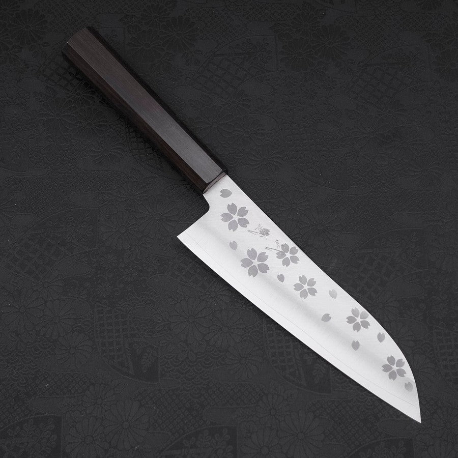 三徳 VG-10 磨き 桜 黒檀柄 175mm – MUSASHI