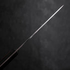 Santoku VG-10 Polished Western Black Brown Handle 170mm (6.7”)-[Musashi]-[Japanese-Kitchen-Knives]