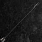 Santoku VG-10 Polished Western Black Handle 170mm (6.7”)-[Musashi]-[Japanese-Kitchen-Knives]