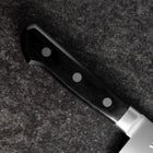 Santoku VG-10 Polished Western Black Handle 170mm (6.7”)-[Musashi]-[Japanese-Kitchen-Knives]