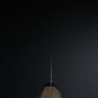 Santoku VG-10 Tsuchime Damascus Buffalo Magnolia Handle 165mm (6.5”)-[Musashi]-[Japanese-Kitchen-Knives]
