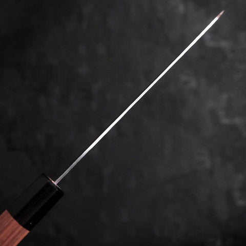 Santoku VG-10 Tsuchime Damascus Walnut Handle 165mm (6.5”)-[Musashi]-[Japanese-Kitchen-Knives]