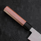 Santoku VG-10 Tsuchime Damascus Walnut Handle 165mm (6.5”)-[Musashi]-[Japanese-Kitchen-Knives]