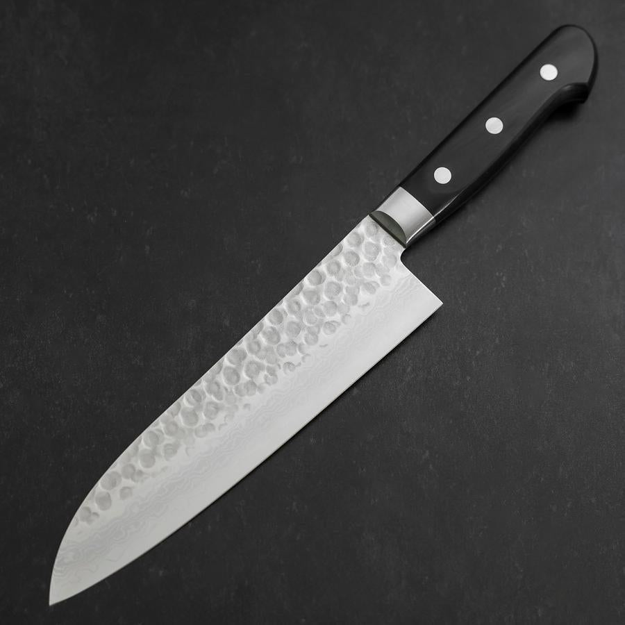 三徳 AUS-10 槌目ダマスカス 洋風柄 180mm – MUSASHI
