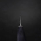 Santoku VG-10 Tsuchime Damascus Western Blue Handle 170mm (6.7”)-[Musashi]-[Japanese-Kitchen-Knives]