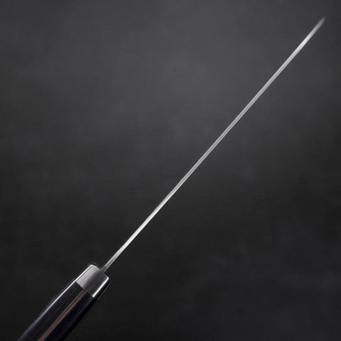Santoku VG-10 Tsuchime Damascus Western Blue Handle 170mm (6.7”)-[Musashi]-[Japanese-Kitchen-Knives]